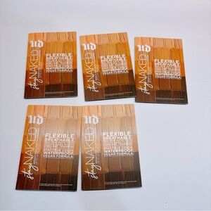 Urban Decay Stay Naked Weightless Foundation Sample Cards – Set of 5